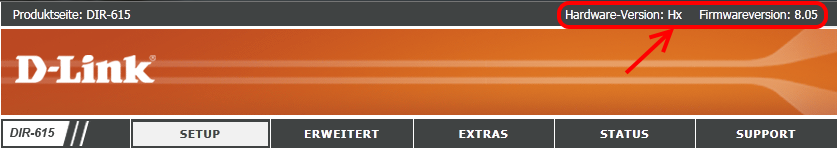 D-Link - 1. Prüfung Revision und Firmware.png